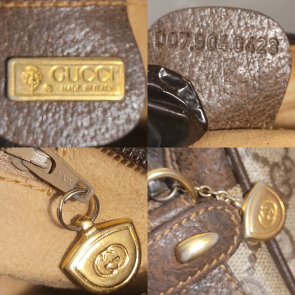 Gucci GG Supreme Canvas Wristlet Neo Vintage Fanny Pack Crossbody Should… - Picture 12 of 15